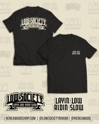 Image 4 of Low Society Plaque - Black