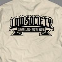 Image 3 of Low Society Plaque - Ivory