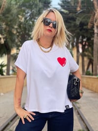 Image 2 of CAMISETA OVER AMORE