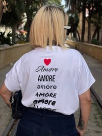 Image 6 of CAMISETA OVER AMORE