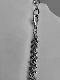 Image 5 of Tiny silver balls cluster necklace