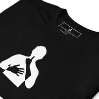 Image 3 of Unisex Cotton T-Shirt Black