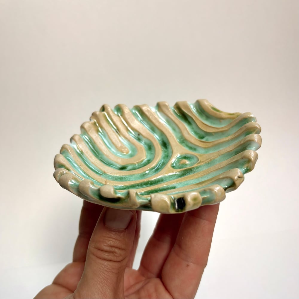 Image of Sky Coral Trinket dish