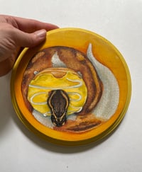 Image 2 of Doughnut Loving Snake Painting