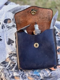 Image 2 of Original Tom Fugle GTO Leather Sissy Bar Pouch