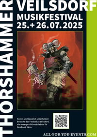 Thorshammer Festival 25/26.7.25 Wochenend Ticket mit Camping