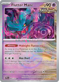 Flutter Mane - 043/131 (Poke Ball Pattern) - SV: Prismatic Evolutions - Near Mint