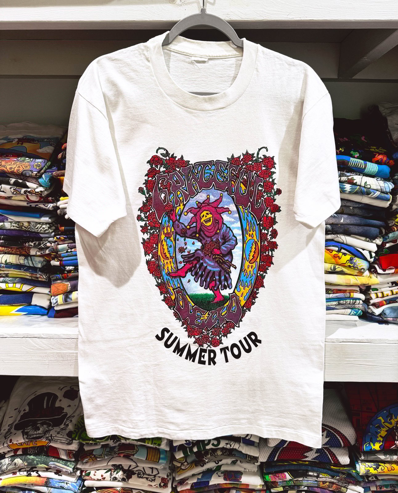 Grateful Dead 1995 Summer Tour (Rare Back)T-Shirt - Size L