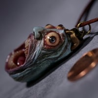 Image 3 of 3 Eyed Screamer, flash reflective eyes, 1.5"