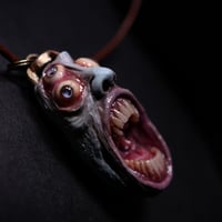 Image 4 of 3 Eyed Screamer, flash reflective eyes, 1.5"