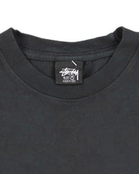 Image 3 of Vintage 90s Stussy Surfman Tee - Black