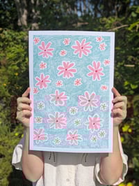 Image 1 of No Worries - Happy Botanical Art Print