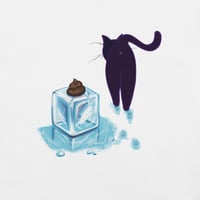 Image 4 of Shitty Kitty V-Neck T-Shirt