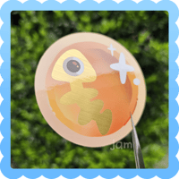 Image 1 of salmon run egg ❄️  waterproof vinyl sticker
