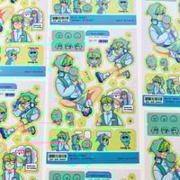 Image 1 of Buddy System ✿ Original Art Sticker Sheet