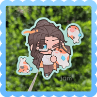 shinri ❄️ waterproof vinyl sticker