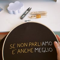 Image 3 of SE NON PARLIAMO È ANCHE MEGLIO - FELPA