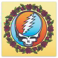Stealie Roses Print - 8" x 8"