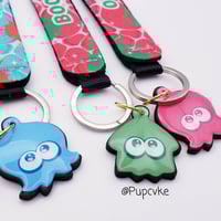 Image 2 of Squid and Octo Wristlet Keychains
