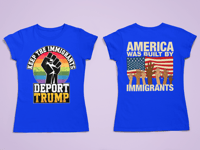 Image 2 of Empowerment Tee: "Keep The Immigrants / America Was Built By Immigrants"