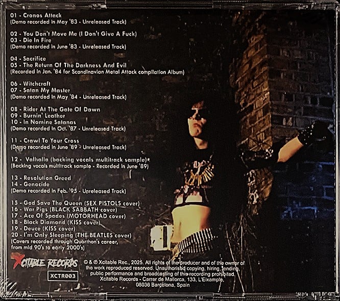 BATHORY - Songs To Hall Up High – Rarities 1983 – 2003 PRE - ORDER
