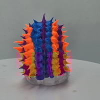Image 2 of Spikey Gus - clear white wash