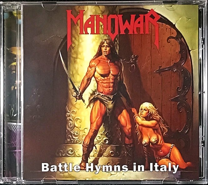 MANOWAR - Battle Hymns in Italy CD PRE ORDER