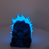 Image 4 of Spikey Gus - blue/aqua