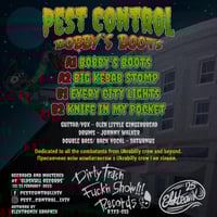 Image 2 of Pest Control – Bobby's Boots 7" (EP)