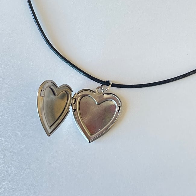 charmed black cord necklaces