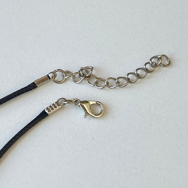 charmed black cord necklaces