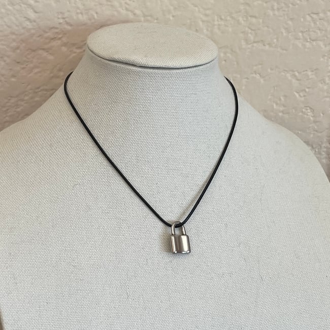 charmed black cord necklaces