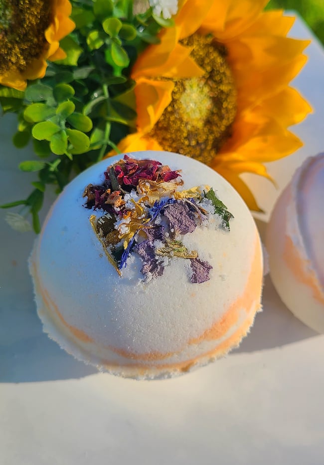 Wildflower Wishes Botanical Bath Bomb