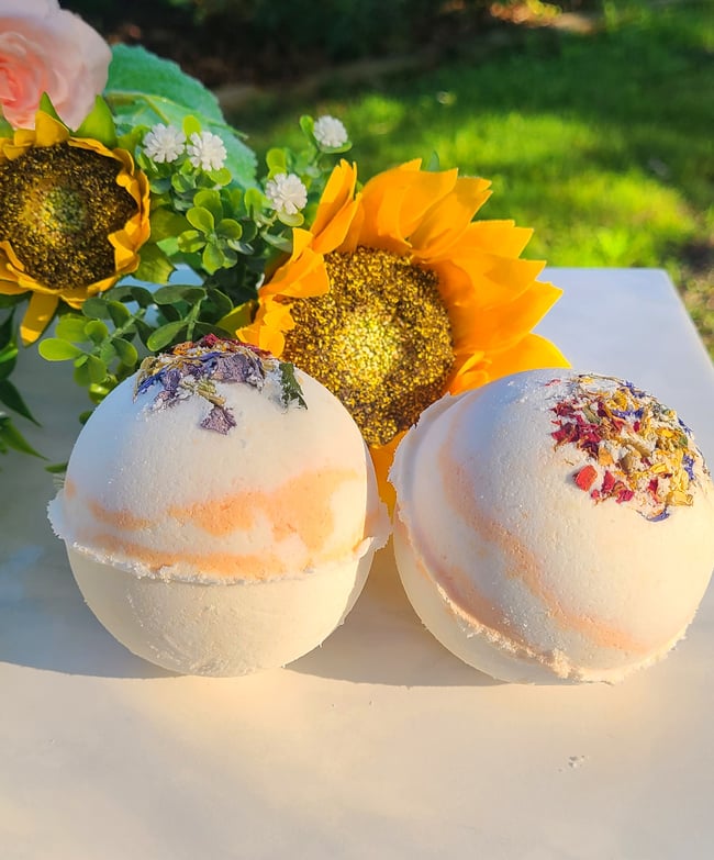 Wildflower Wishes Botanical Bath Bomb