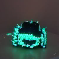 Image 4 of Spikey Webster - yellow/green imperfect face