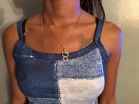 Image 4 of Hello Kitty Gold Sterling Silver  Necklace 