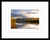 Image 2 of PRINT: CORNISH-WINDSOR COVERED BRIDGE AFTER A SPRINGTIME STORM