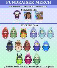 Image 1 of (PRE-ORDER) TWST Sticker Fundraiser for CHIRLA