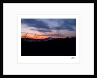 Image 2 of PRINT: BLUE HOUR SUNSET OVER MOUNT ASCUTNEY