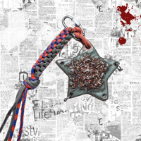 Image 1 of Pierced Star Bag Charm 02