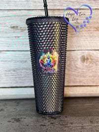 Image 2 of 24oz Breathe Studded Tumbler