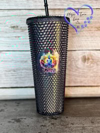 Image 3 of 24oz Breathe Studded Tumbler