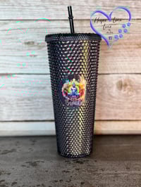 Image 7 of 24oz Breathe Studded Tumbler