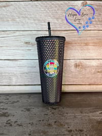 Image 1 of 24oz Anxiety Studded Tumbler