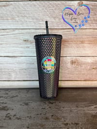 Image 2 of 24oz Anxiety Studded Tumbler