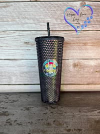 Image 4 of 24oz Anxiety Studded Tumbler