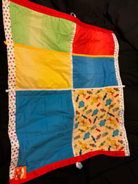 Custom kids blanket with toys