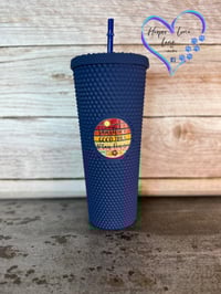 Image 1 of 24oz Sunshine, Good Times, Tan Lines Studded Tumbler