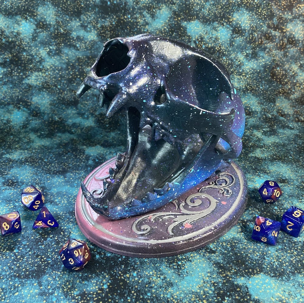 Galaxy Cat Skull (#1)