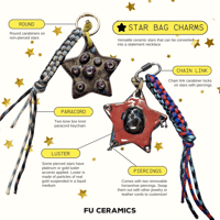 Image 2 of Star Bag Charm 02
